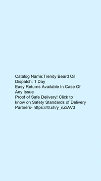 INDO CHALLENGE Beard Growth Oil for strong and healthy beard growth