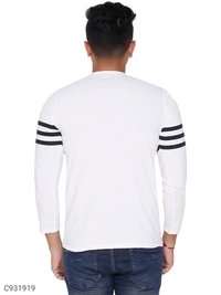 Cotton Blend Printed T-Shirt - S