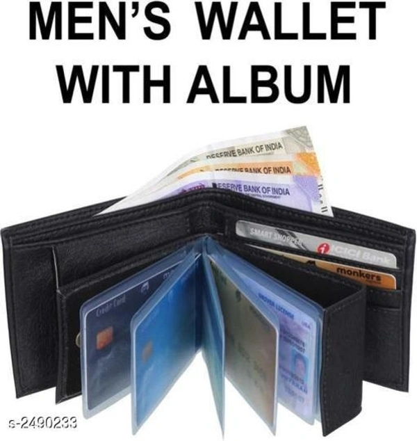 Stylish Artificial Leather Men's Wallet