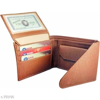 Stylish Men's Brown Leather Wallet