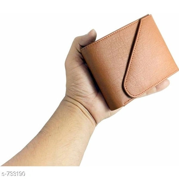 Stylish Men's Brown Leather Wallet