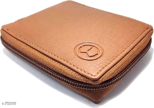 Trendy Men's Brown Wallet