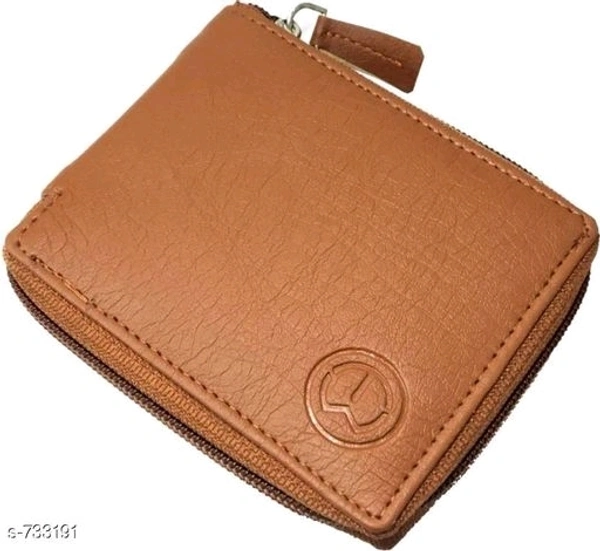 Trendy Men's Brown Wallet