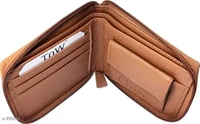 Trendy Men's Brown Wallet