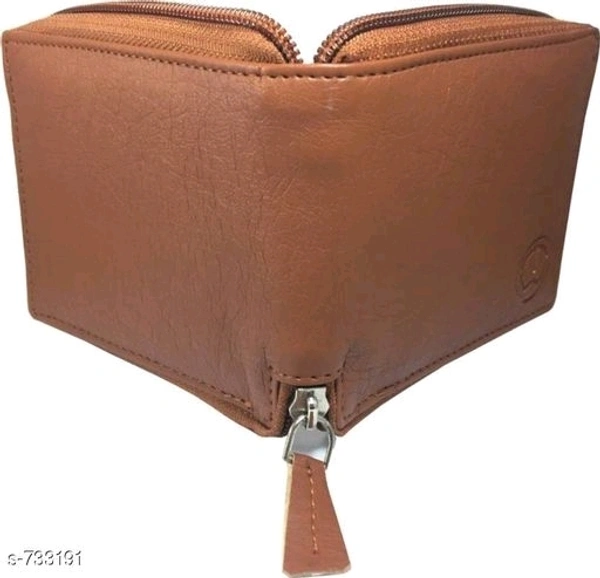 Trendy Men's Brown Wallet