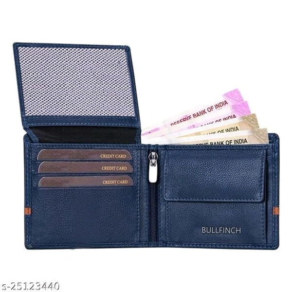 Stylish Men's Blue Wallet