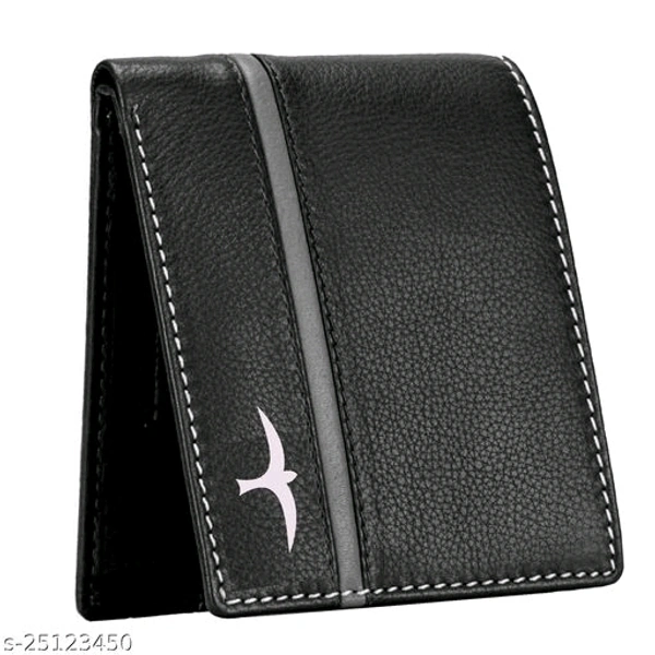 Trendy Men's Black Wallet