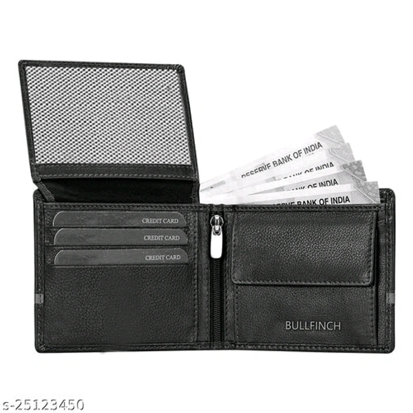 Trendy Men's Black Wallet