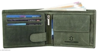 WildHorn® RFID Protected 100% Genuine Leather Wallet for Men