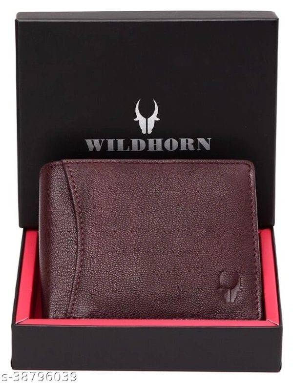 WildHorn® RFID Protected 100% Genuine Leather Wallet for Men