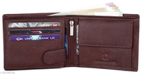 WildHorn® RFID Protected 100% Genuine Leather Wallet for Men