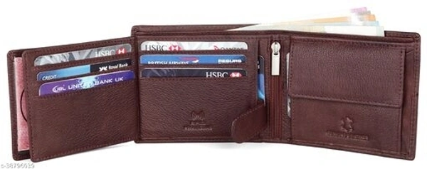 WildHorn® RFID Protected 100% Genuine Leather Wallet for Men