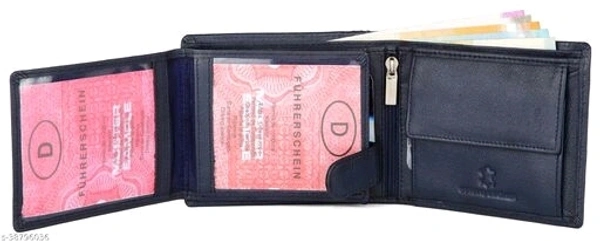 WildHorn® RFID Protected 100% Genuine Leather Wallet for Men