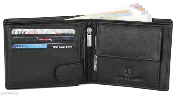 WildHorn® RFID Protected 100% Genuine Leather Wallet for Men