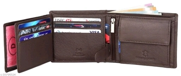 WildHorn® RFID Protected 100% Genuine Leather Wallet for Men