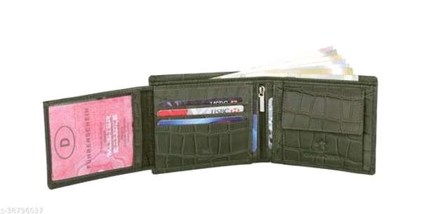 WildHorn® RFID Protected 100% Genuine Leather Wallet for Men