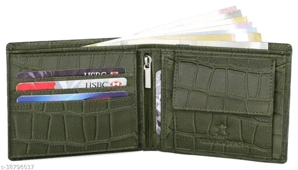 WildHorn® RFID Protected 100% Genuine Leather Wallet for Men
