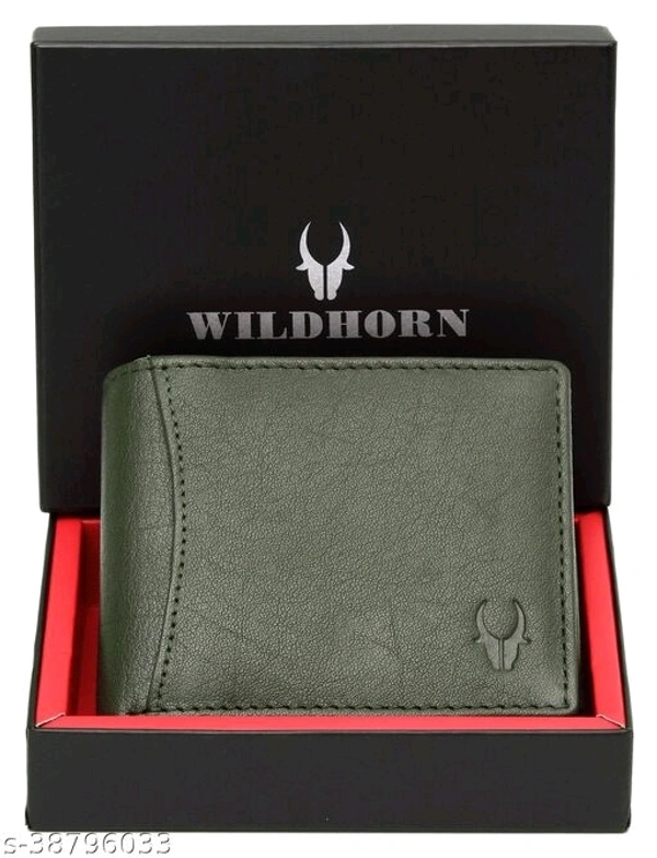 WildHorn® RFID Protected 100% Genuine Leather Wallet for Men