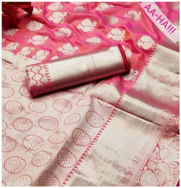 VASTRA Banarasi Silk Saree Without Blouse