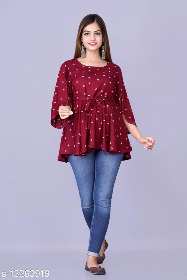 Urbane Elegant Women Tops & Tunics - S