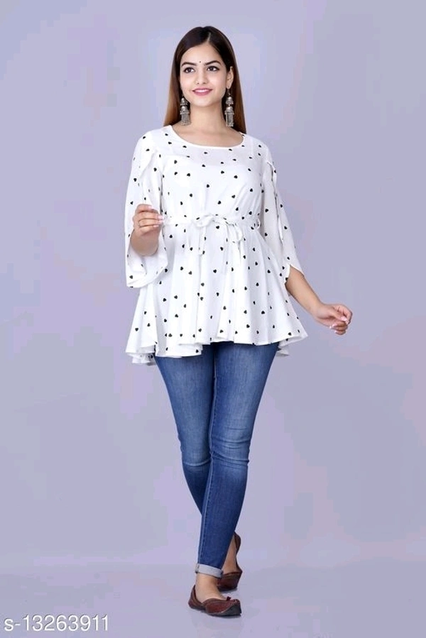 Comfy Glamorous Women Tops & Tunics - S