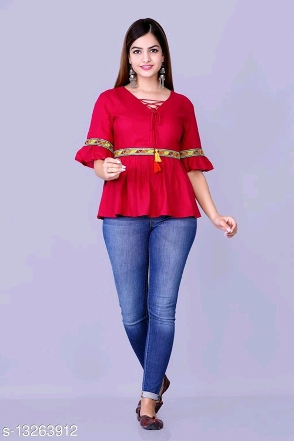 Trendy Fashionista Women Tops & Tunics - XL
