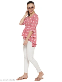 Trendy Graceful Women Tops & Tunics - S