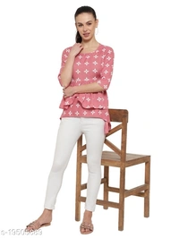 Trendy Graceful Women Tops & Tunics - M