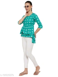 Fancy Partywear Women Tops & Tunics - L