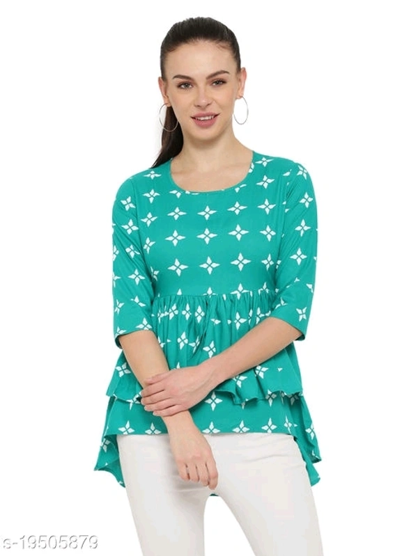 Fancy Partywear Women Tops & Tunics - L