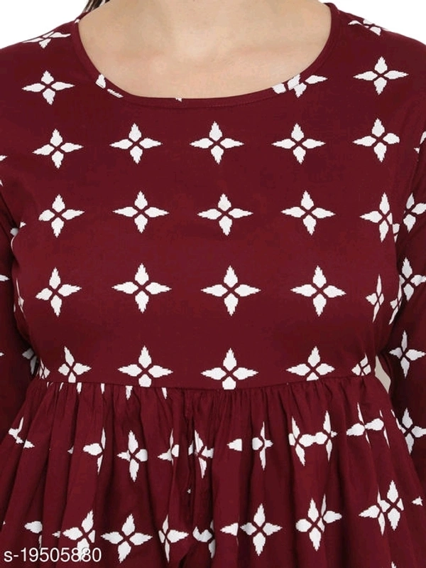 Trendy Retro Women Tops & Tunics - S