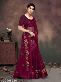 Blue stone Present Havey Embroderied With hot fixing work saree