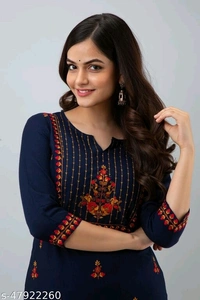 Banita Drishya Kurtis - L