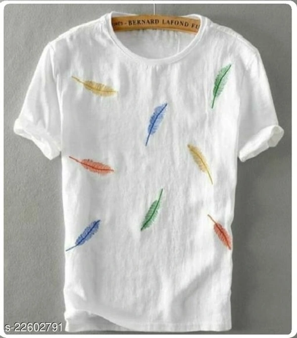 Fancy Graceful Men Tshirts - L