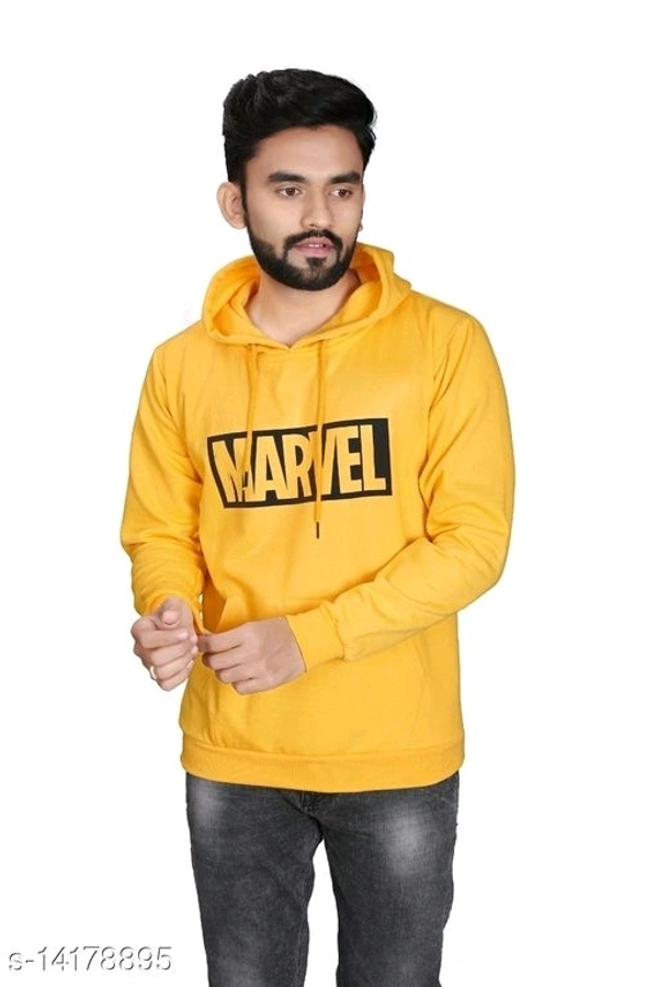 NEW 2021 Trendy Fashionable Printed Cotton Hoodie For Boys And Girls - L