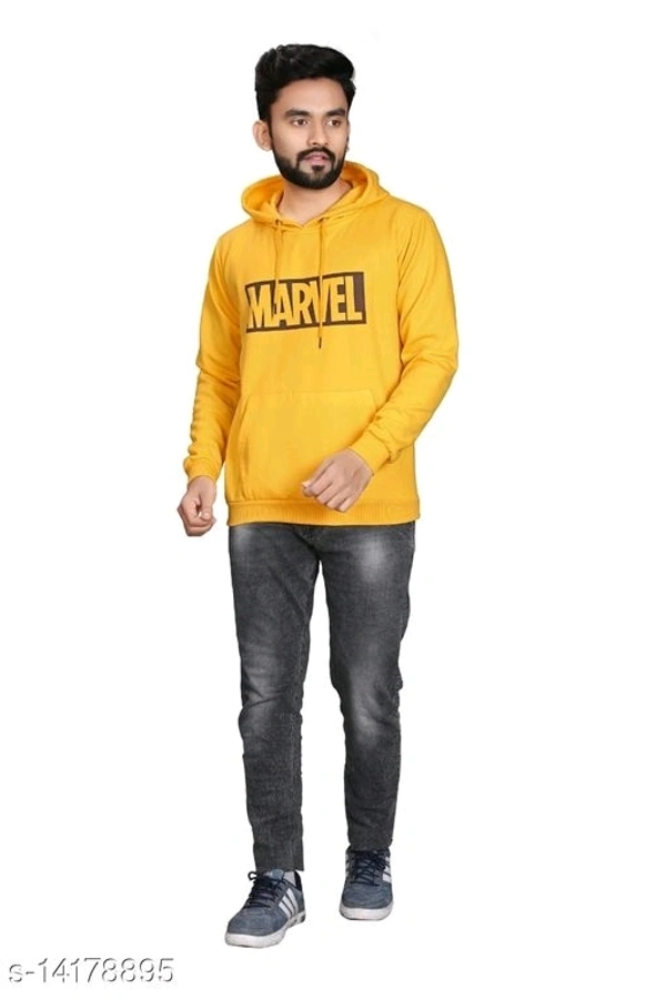 NEW 2021 Trendy Fashionable Printed Cotton Hoodie For Boys And Girls - L