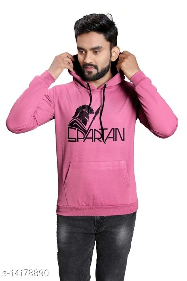 NEW 2021 Trendy Fashionable Printed Cotton Hoodie For Boys And Girls - L