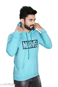 NEW 2021 Trendy Fashionable Printed Cotton Hoodie For Boys And Girls - M