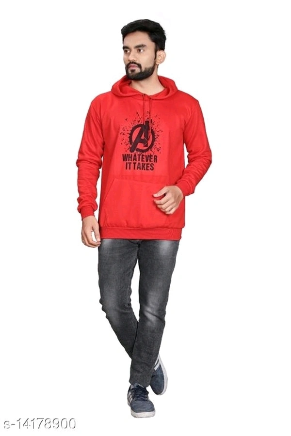 NEW 2021 Trendy Fashionable Printed Cotton Hoodie For Boys And Girls - S