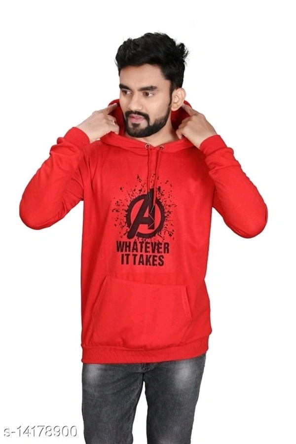 NEW 2021 Trendy Fashionable Printed Cotton Hoodie For Boys And Girls - M