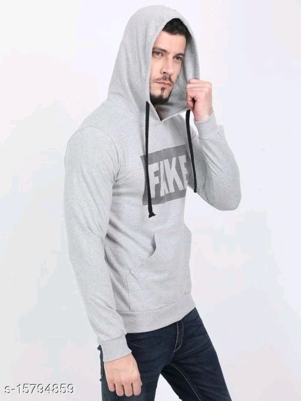 Attractive Cotton Sweat Shirt Hoodies For Mens - L