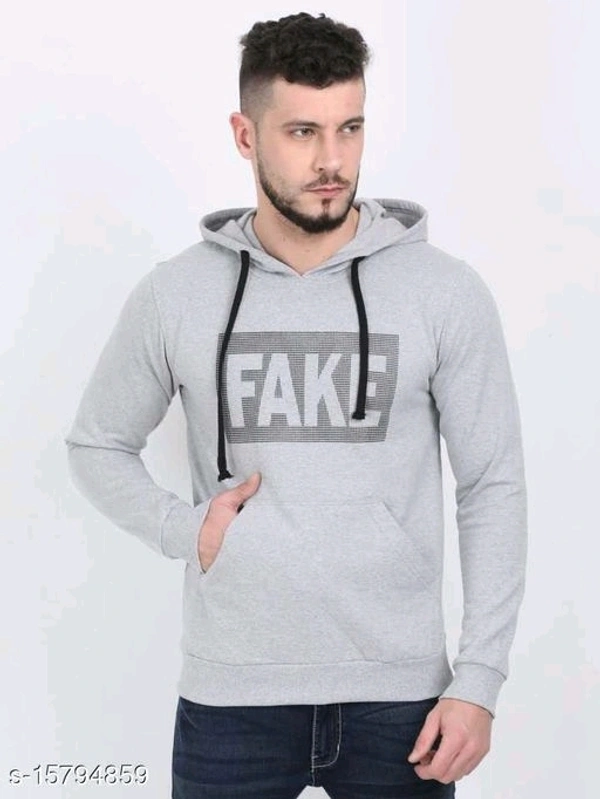 Attractive Cotton Sweat Shirt Hoodies For Mens - L