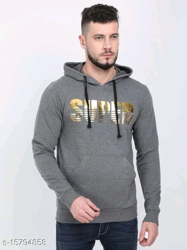 Attractive Cotton Sweat Shirt Hoodies For Mens - M