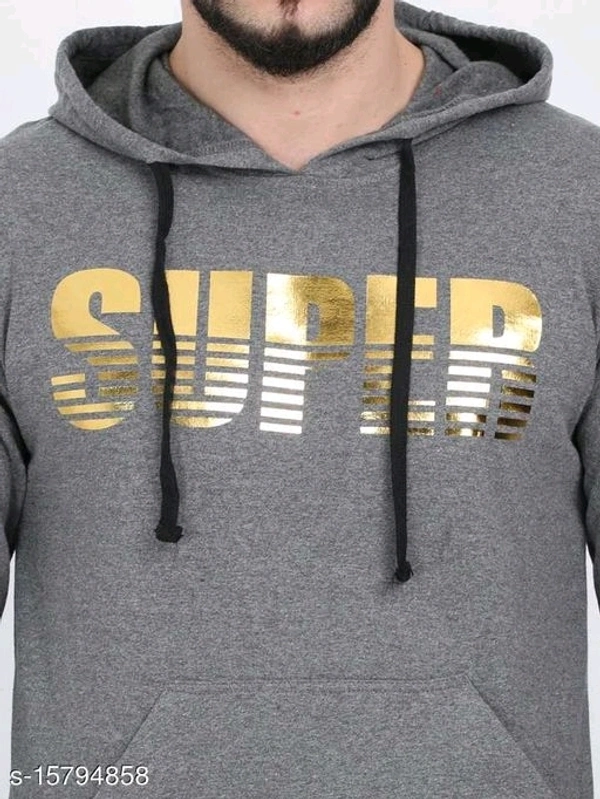 Attractive Cotton Sweat Shirt Hoodies For Mens - M