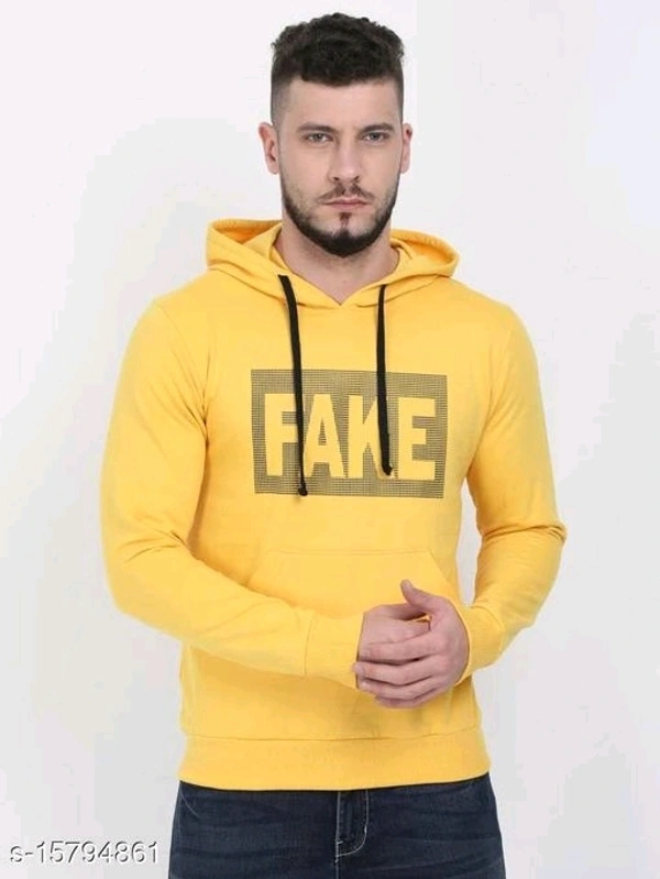 Attractive Cotton Sweat Shirt Hoodies For Mens - S