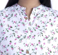 Bachuu Women's Casual Cotton Printed Calf Length Straight Kurti Combo Set - S