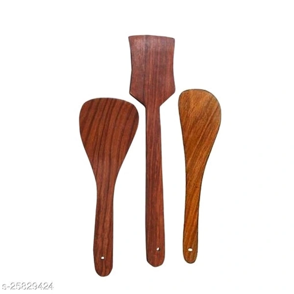 Wooden Ladle Spatula for Cooking & Serving