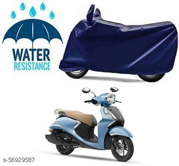 RONISH Water Resistant (Blue) Scooty Body Cover For Yamaha Fascino 125 Hybird (BS6) 2021 Model.