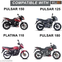 Willibee Bike cover for Bajaj CT 100 (Platina 110, Bajaj Pulsar) BLUE Two Wheeler Body Cover