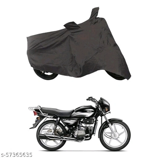 Enew - Universal Bike Cover UV Protection & Dustproof Bike Body Cover for Two Wheeler Bikes (Light Grey)